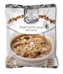 MUSHROOMS SOUP WITH WILD PORCINI